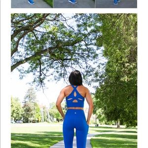 Brand New Four Athletics Blue Leggings